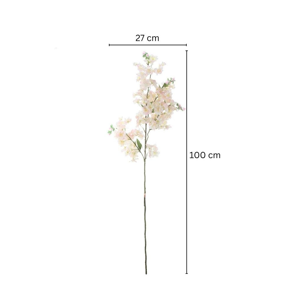 Japanese Cherry Faux Stem - Pale Pink