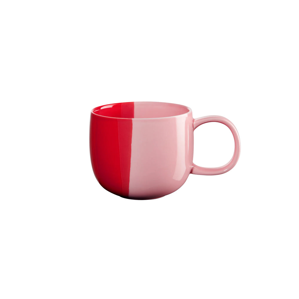 Joy Coffee Mug - Pink Red