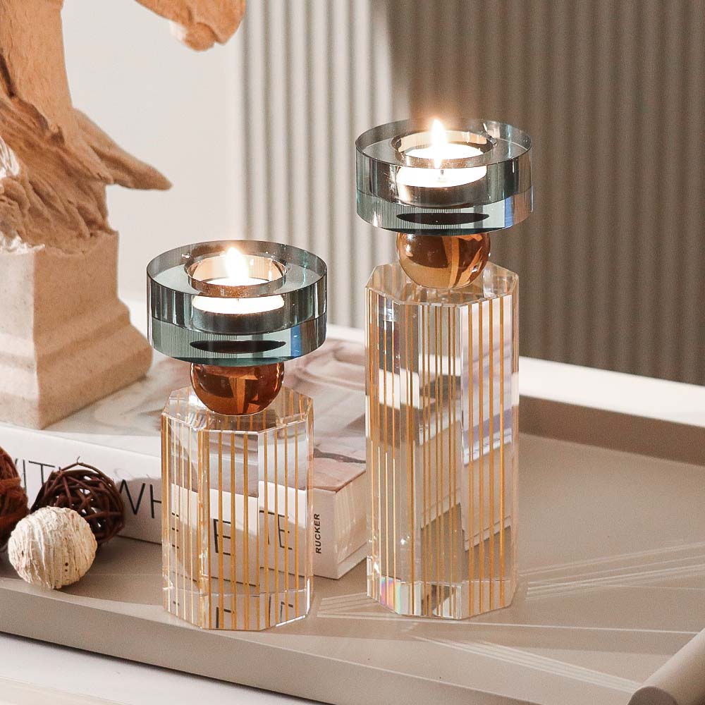 Judith Crystal Tealight Holder Small