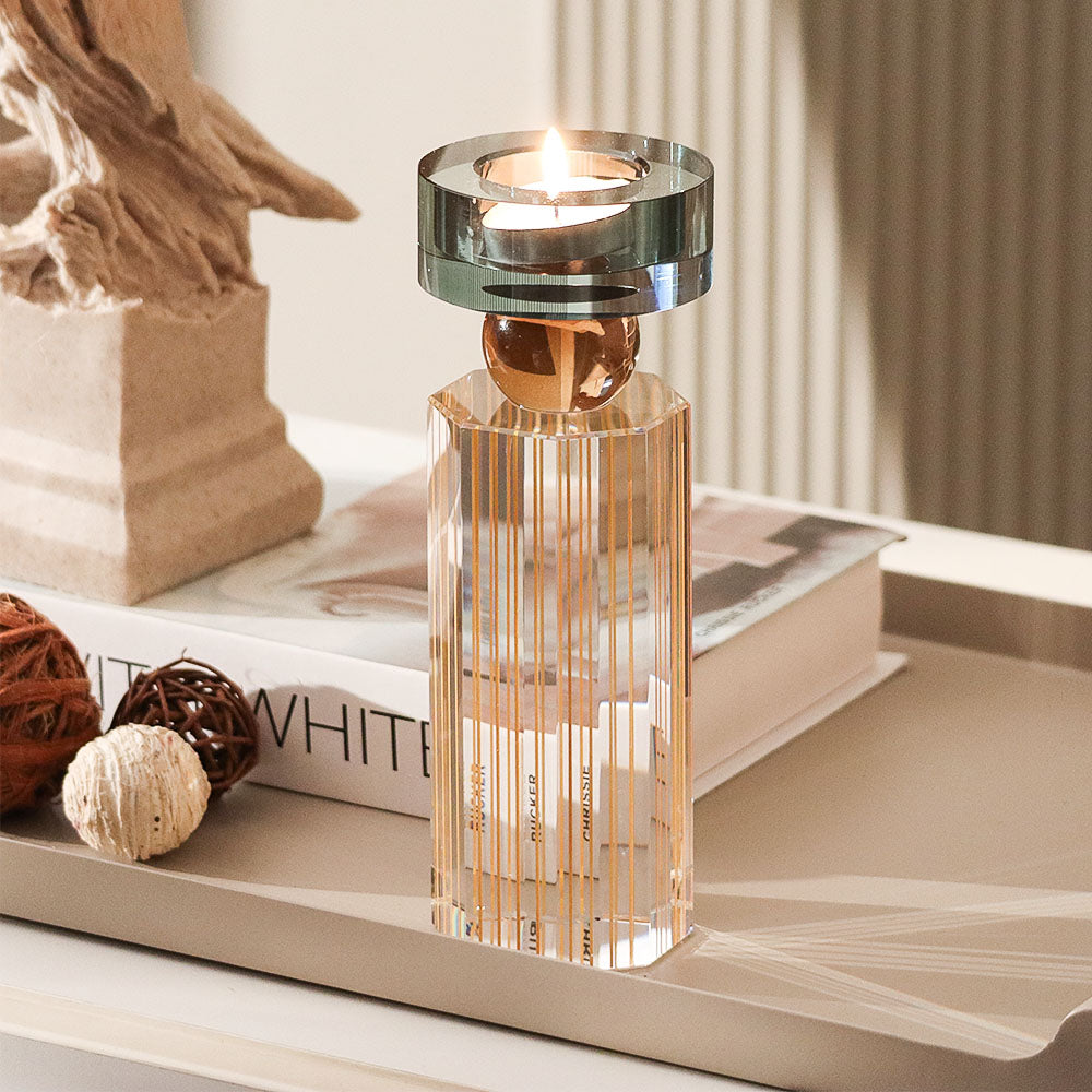 Judith Crystal Tealight Holder Medium