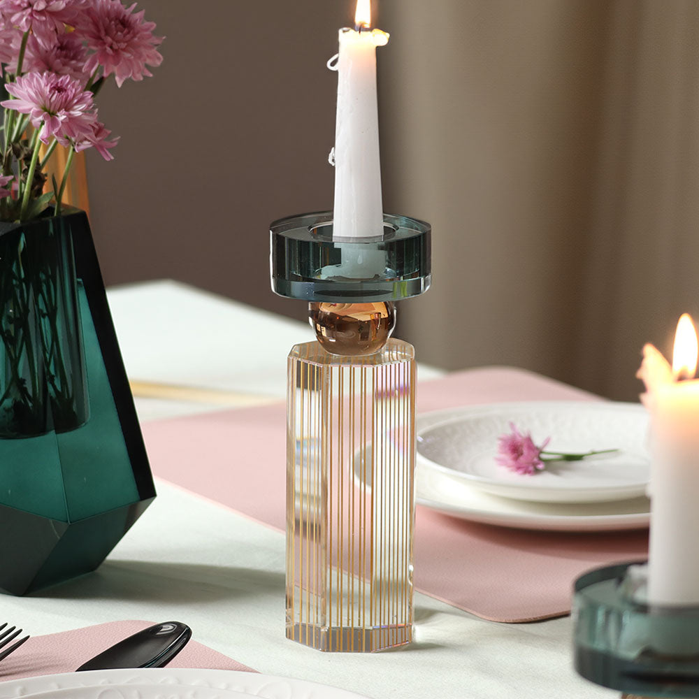 Judith Crystal Tealight Holder Medium