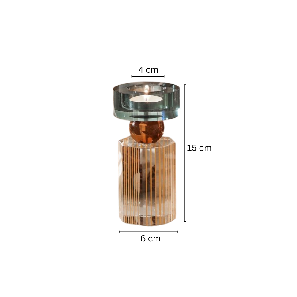 Judith Crystal Tealight Holder Small