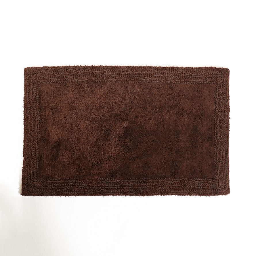 Kai Reversible Tufted Bathmat - Brown