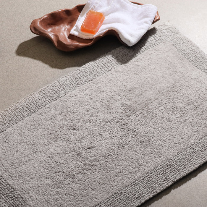 Kai Reversible Tufted Bathmat - Grey