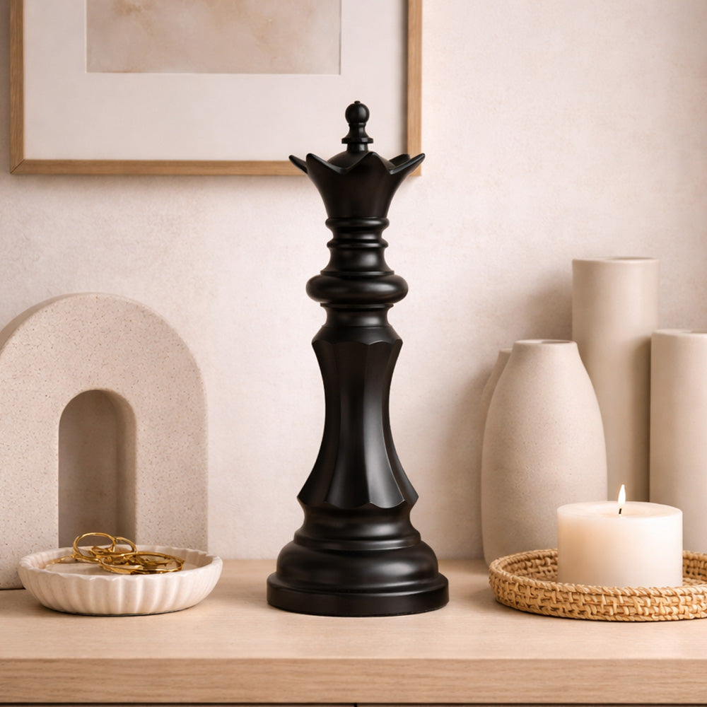 Kaiser Queen Metal Sculpture - Black