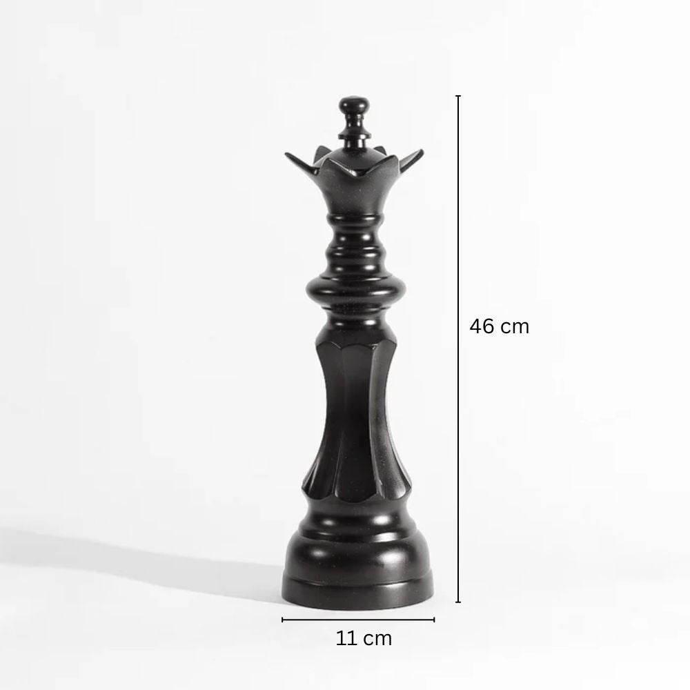 Kaiser Queen Metal Sculpture - Black