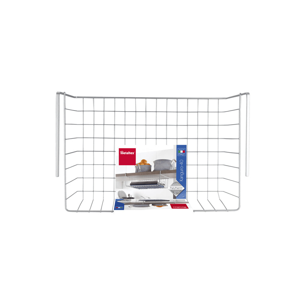Kanguro Undershelf Basket 40cm - Polytherm Silver