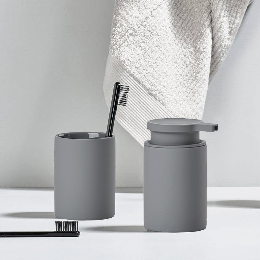 Karma Toothbrush Tumbler - Grey