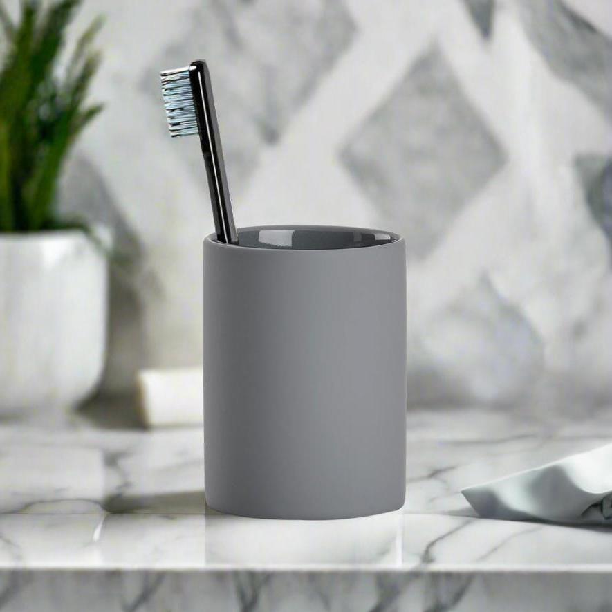 Karma Toothbrush Tumbler - Grey