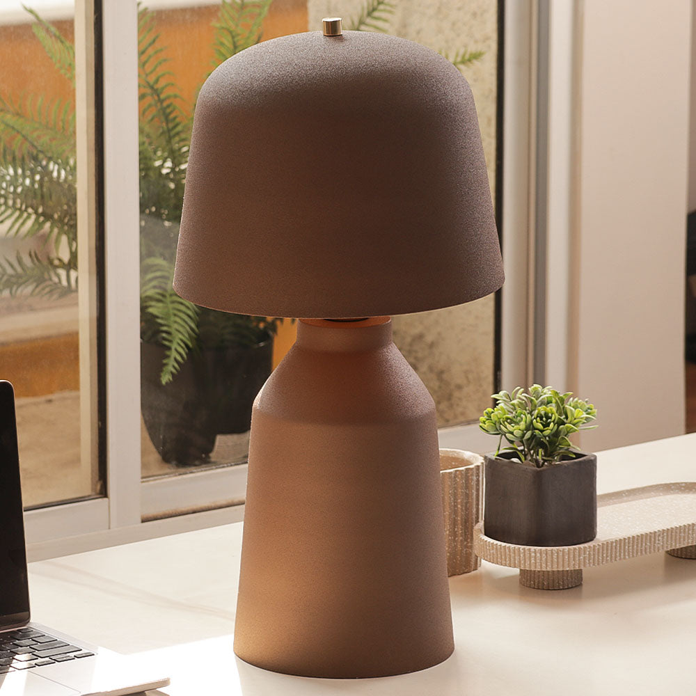 Kelsey Tapered Table Lamp XL - Brown