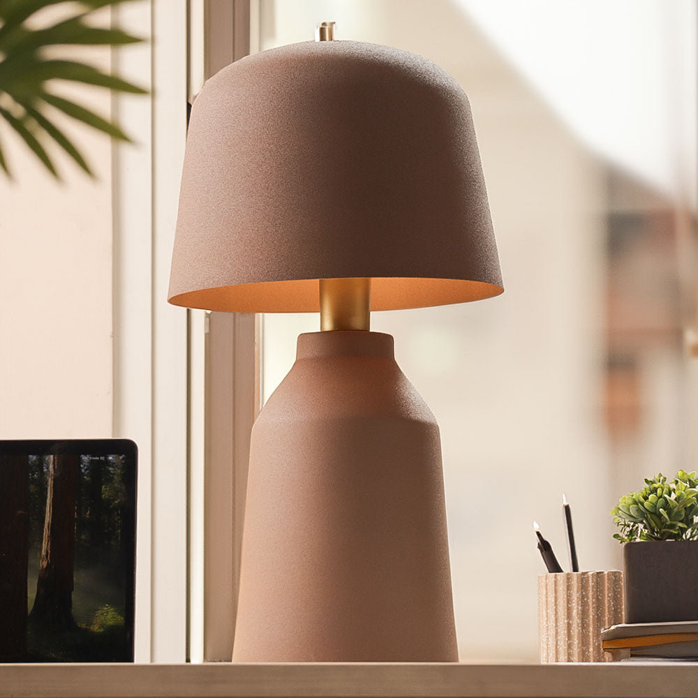 Kelsey Tapered Table Lamp XL - Brown