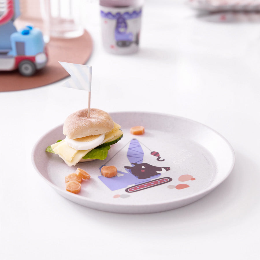 Connect Kids Plate - Trucks