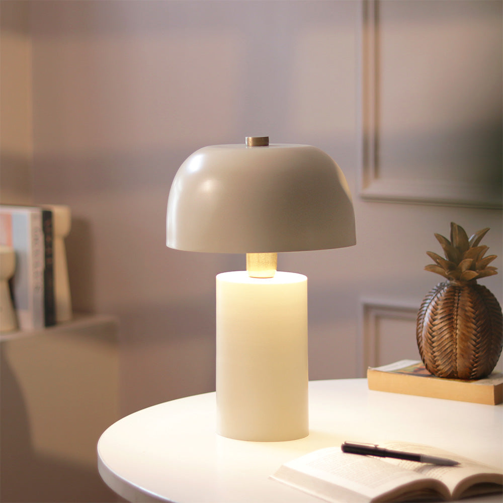 Aurelia Table Lamp Medium  - Ivory Gold