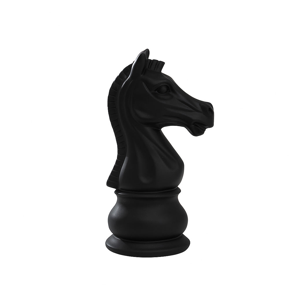 Oros Knight Decorative Sculpture - Matte Black