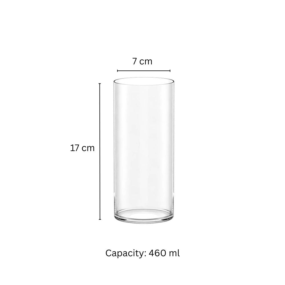 Kyoto Bar Long Drink Glasses 460ml, Set of 6