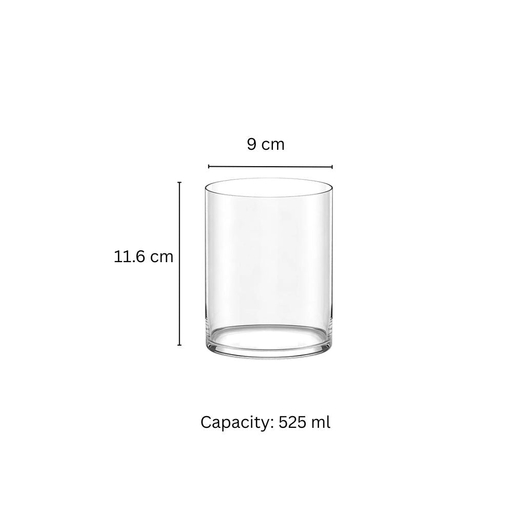 Kyoto Bar Whisky Tumblers 525ml, Set of 6