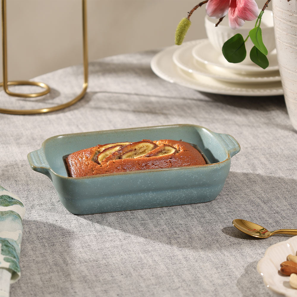 Lacuna Baking Dish - Matte Blue