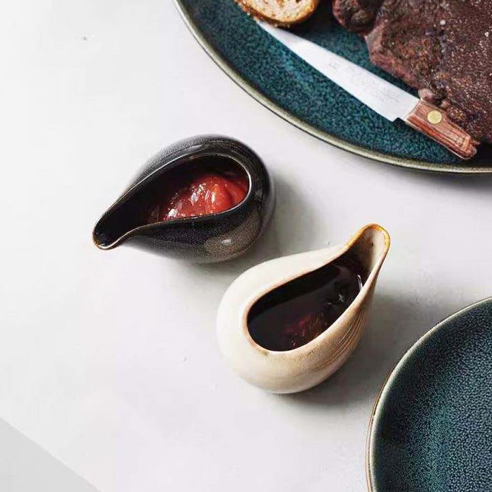 Lacuna Condiment Pot - Speckled Black