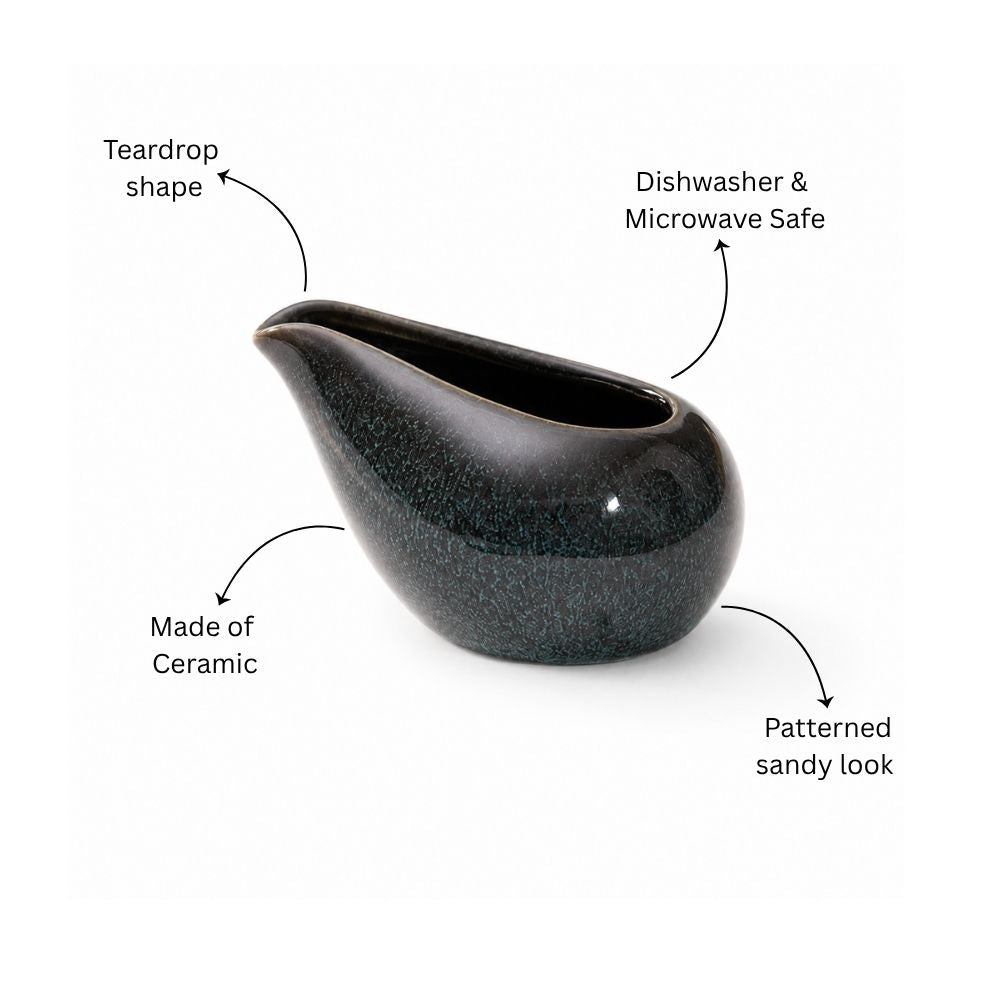 Lacuna Condiment Pot - Speckled Black