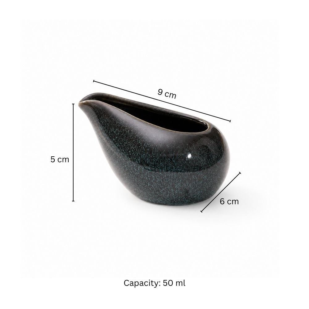 Lacuna Condiment Pot - Speckled Black