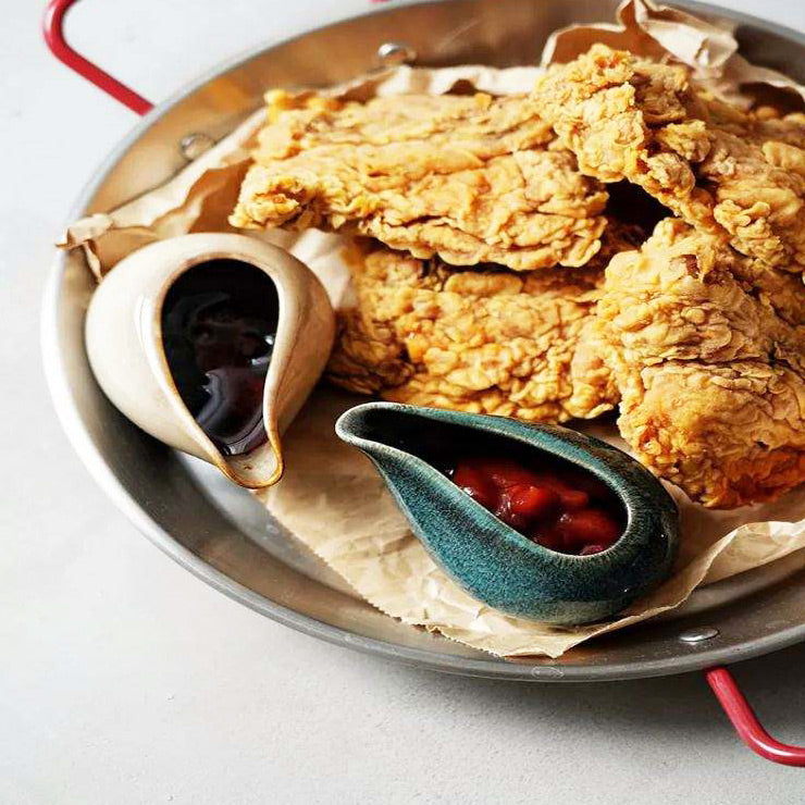 Lacuna Condiment Pot - Speckled Sand