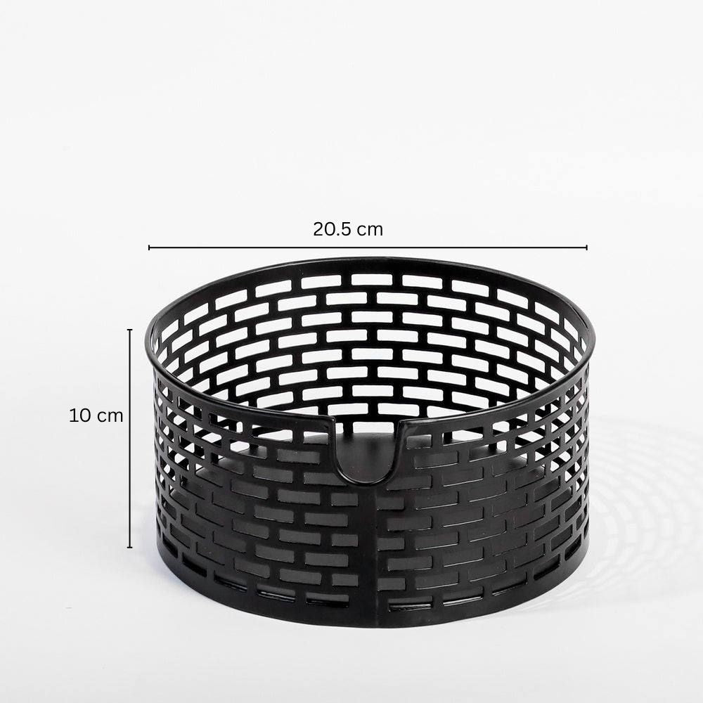 Lana Metal Basket Small - Black