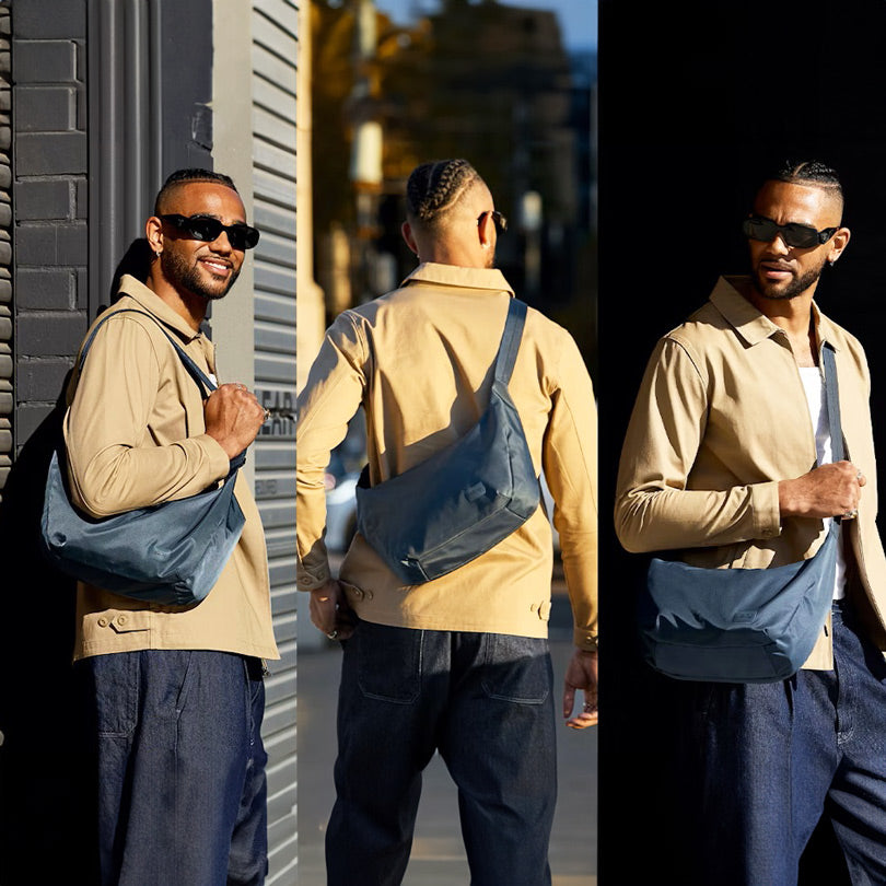 Bellroy Laneway Crescent Bag 7L - Blue Steel