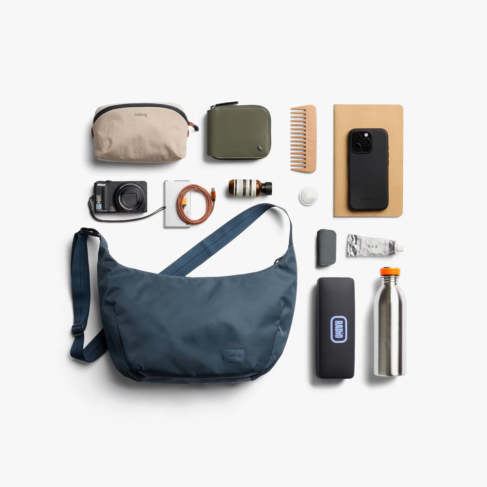 Laneway Crescent Bag 7L - Blue Steel