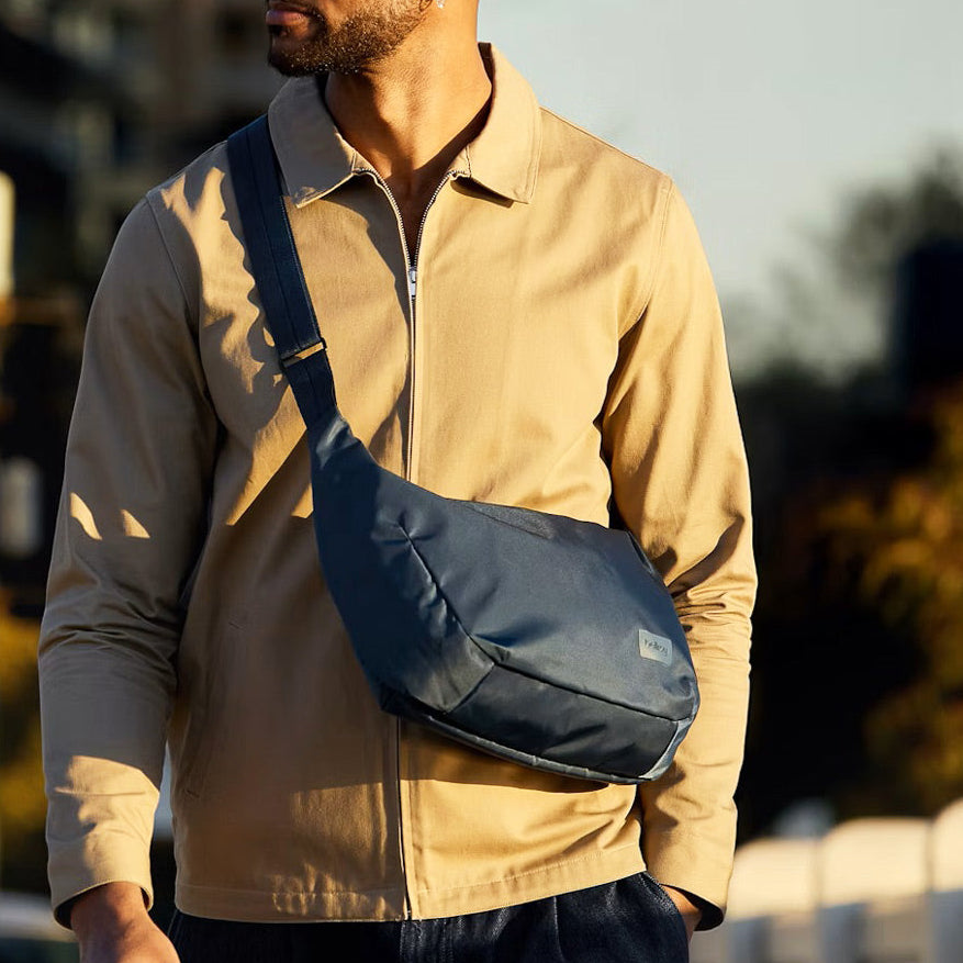 Bellroy Laneway Crescent Bag 7L - Blue Steel