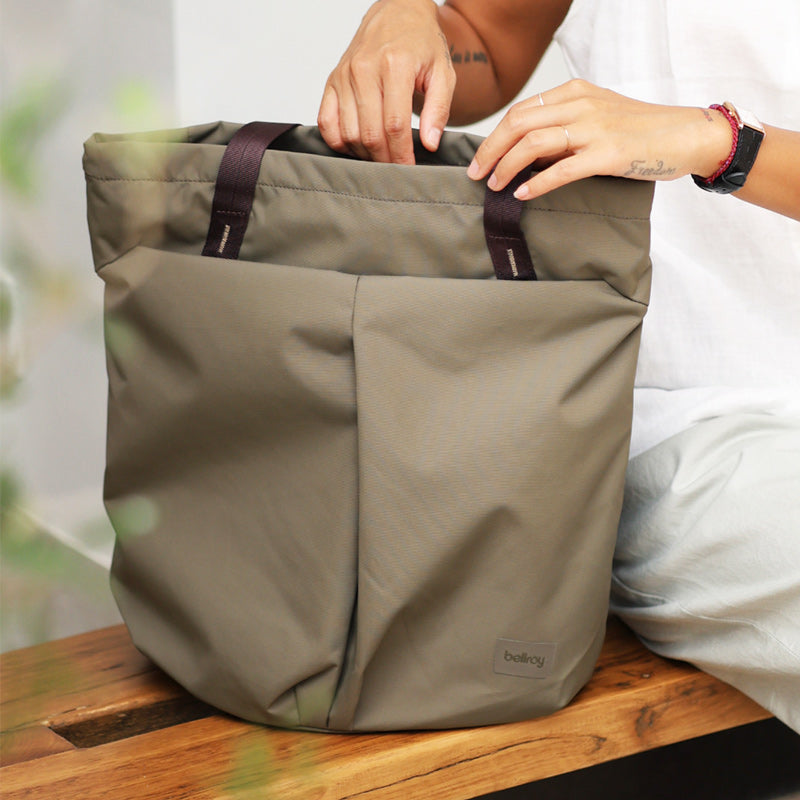 Laneway Totepack - SeaKelp Green