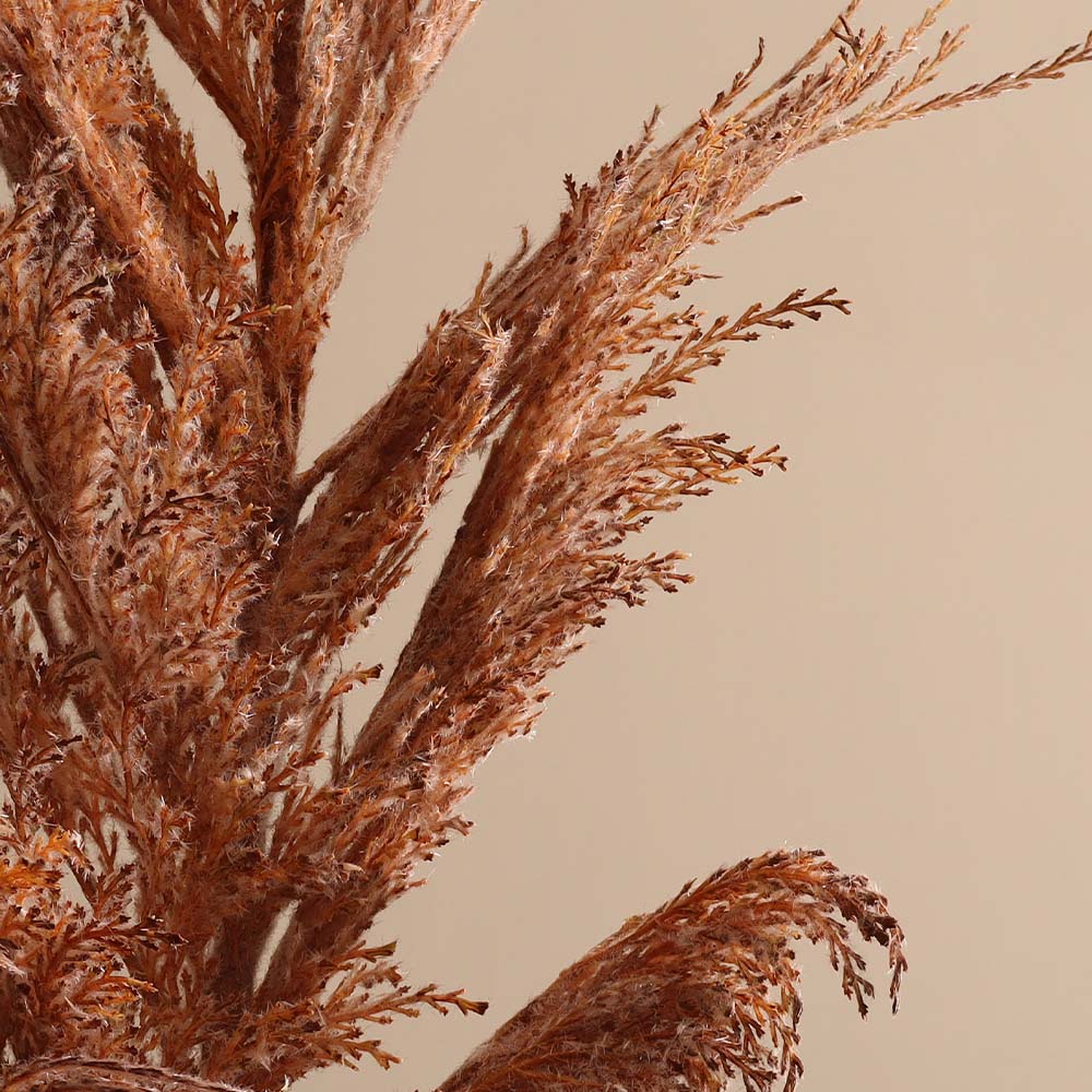 Latin Pampas Faux Stem - Brown