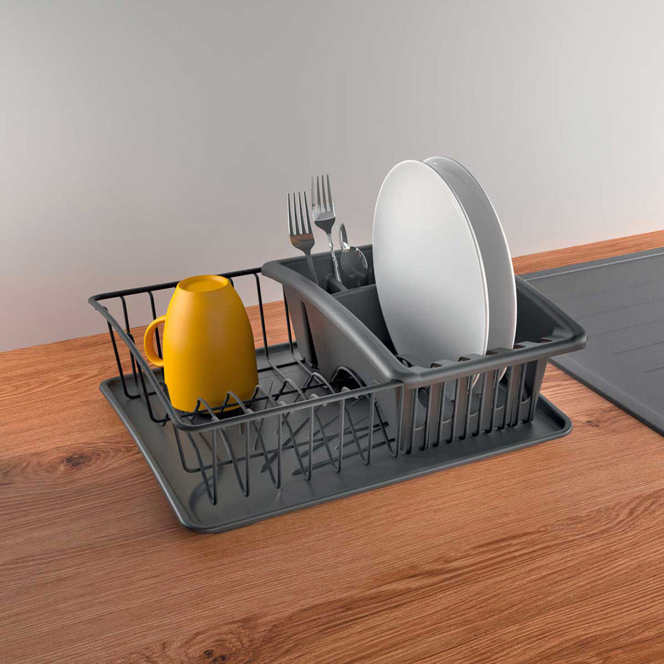 Lava Aquatex-Plus Dish Drainer - Charcoal