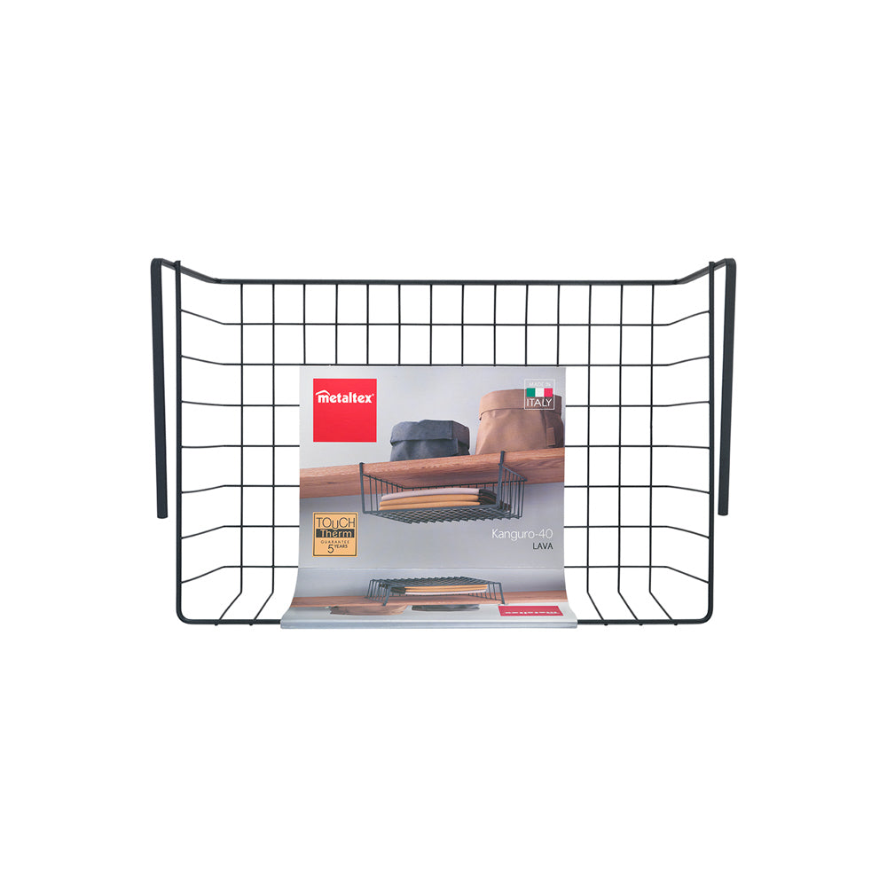 Lava Kanguro Undershelf Basket 40cm - Black