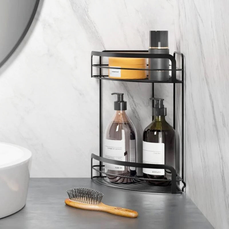 Lava Origin Corner Shelf - Black