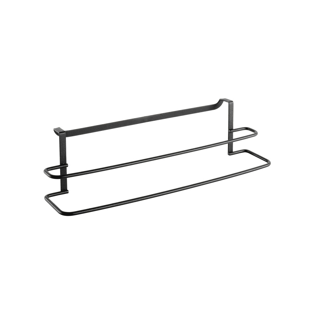 Lava Origin Double Towel Holder - Black