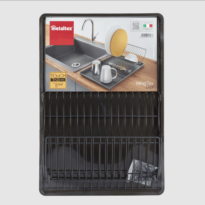 Lava Wingtex Dish Drainer - Charcoal