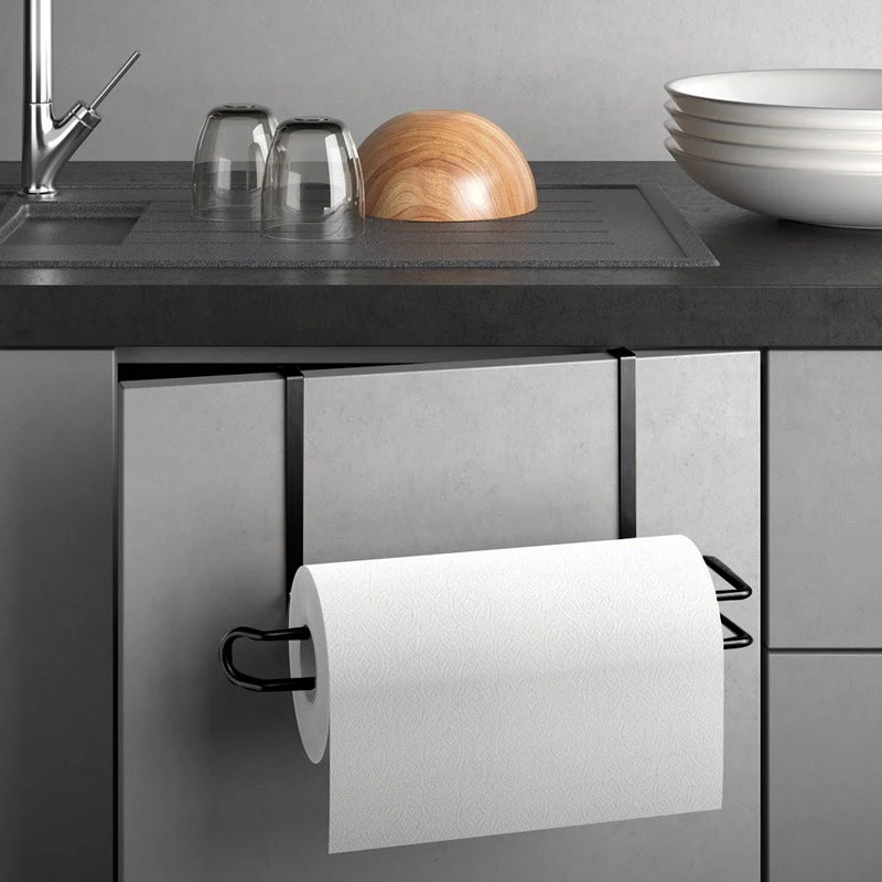 Lava Galileo Hanging Paper Towel Holder - Black