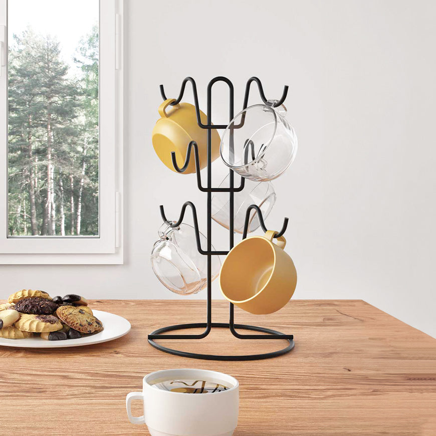 Lava MugTree Cups Holder - Black