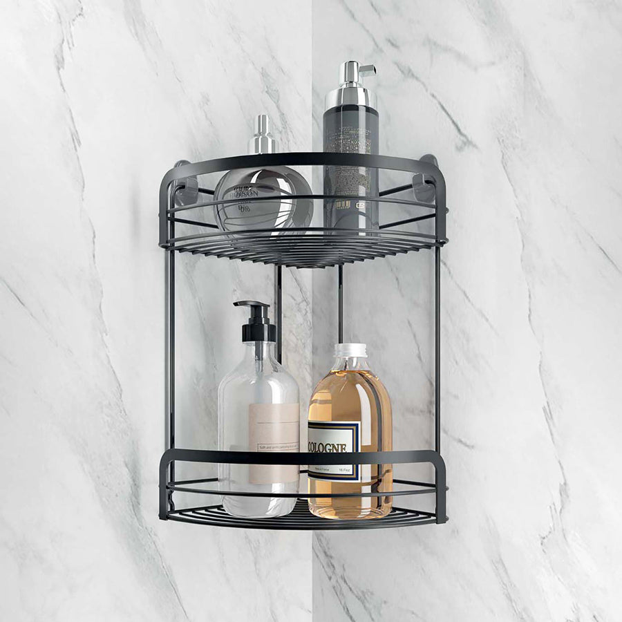 Lava Origin Corner Shelf - Black
