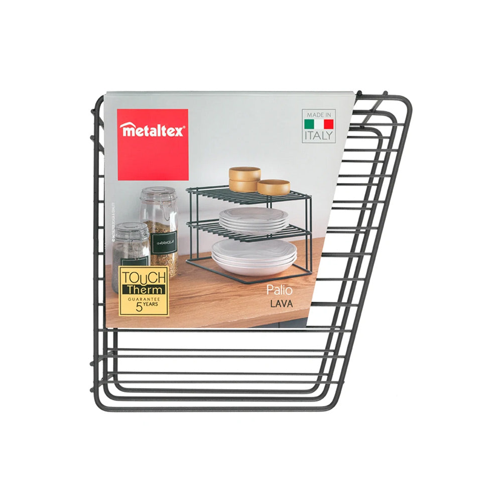 Lava Palio 2-Tier Corner Rack - Black