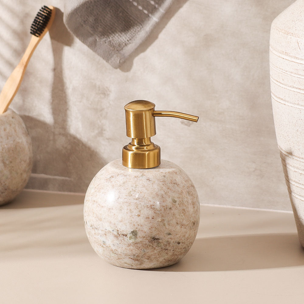 Lavo Marble Soap Dispenser - Desert