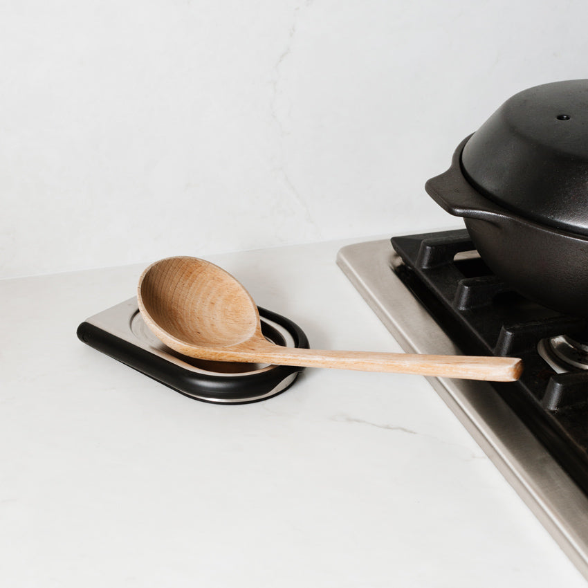 Laydle Spoon Rest - Black Nickel