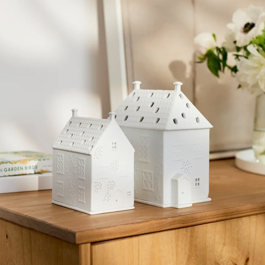 Cottage Tealight Holder & Sculpture Medium
