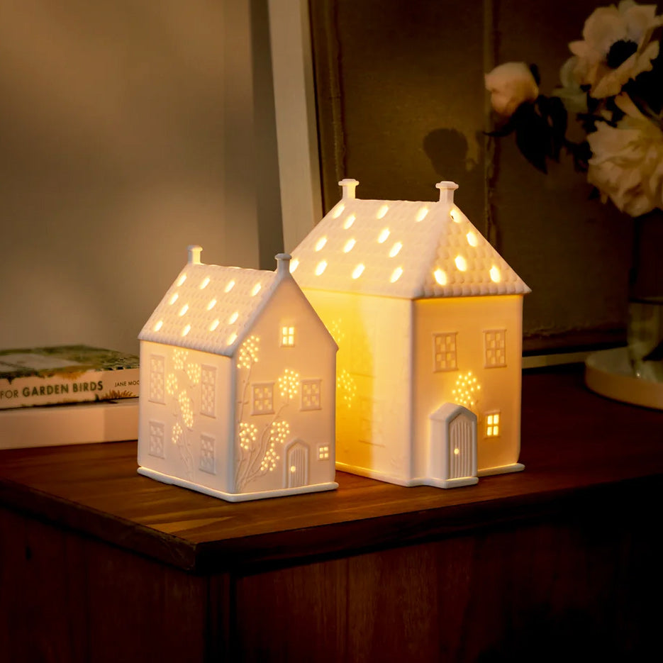 Cottage Tealight Holder & Sculpture Medium