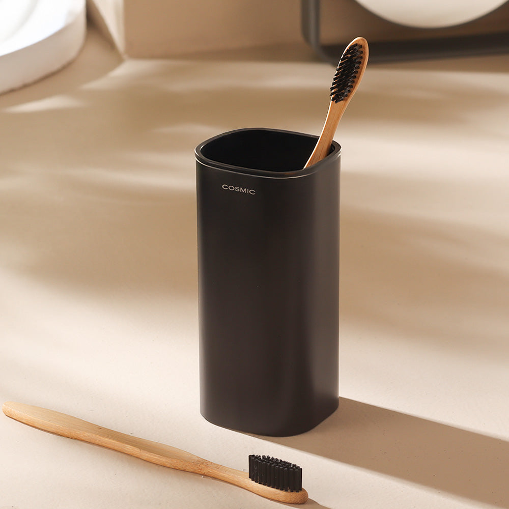Line Toothbrush Tumbler - Matte Black