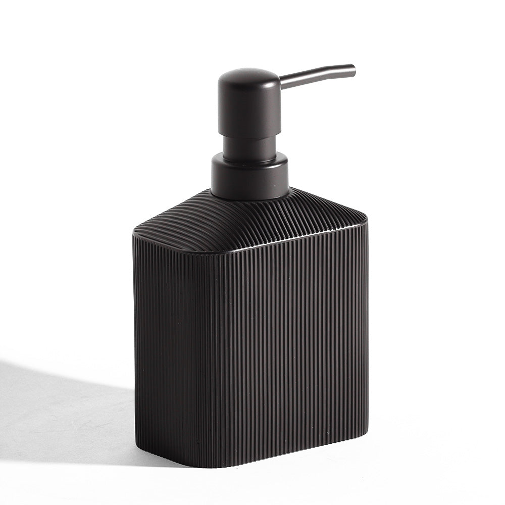 Lined Soap Dispenser - Black