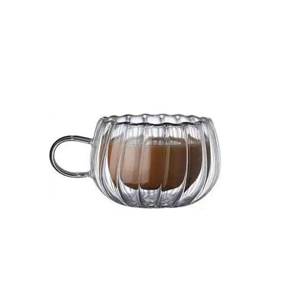 Lines Double Wall Mug - Short