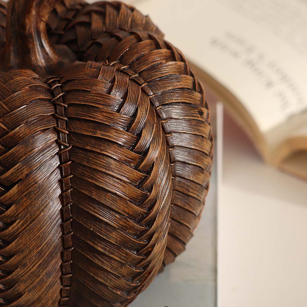 Finley Pumpkin Decorative Accent - Brown