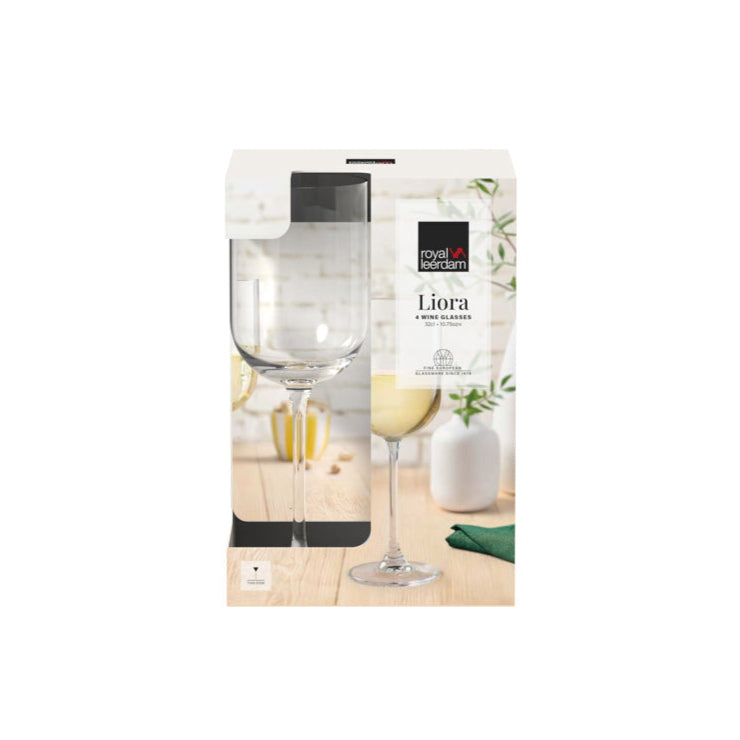 Liora Wine Glasses 320ml, Set of 4