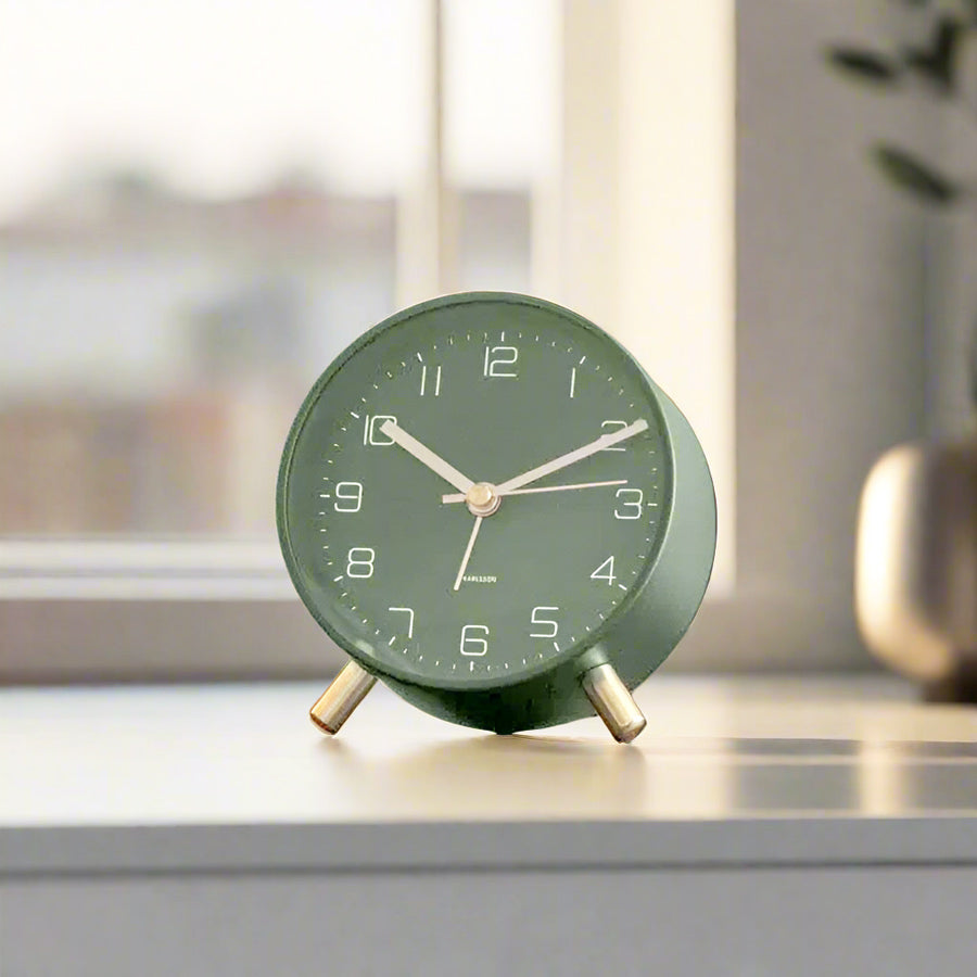 Lofty Alarm Clock - Green